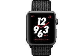 Apple Watch Nike+ GPS + Cellular Smartwatch (Black Strap, 42mm)
