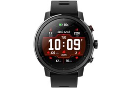 Amazfit Stratos Smartwatch (Black Strap, 32mm)