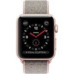 Apple Watch Series 3 GPS + Cellular Smartwatch (Silver Strap, 38mm)