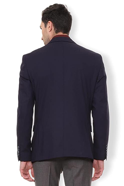 Van Heusen Men's Notch Lapel Slim fit Blazer - Image 2